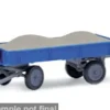 - Anhänger T4, blau, 1956, 1:87, Mehlhose