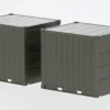 - Containerset 2x10ft, Heer (A), 1:87, Herpa Military