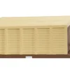 - Selbstbau-Garage (3S), beige/braun, 1967, 1:87, Wiking