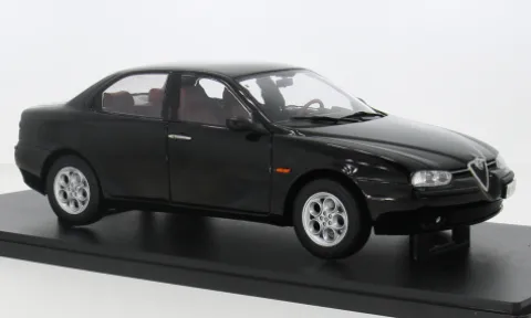 Alfa Romeo 156 2.5 V6 24V, schwarz, 1997, 1:18, Mitica