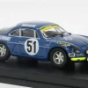 Alpine A110, Rally Monte Carlo, 1970, #51, J-L.Therier/M.Callewaert, 1:43, Trofeu