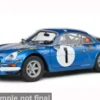 Alpine A110 1600 S, Rallye Monte Carlo, 1972, #1, 1:18, Solido