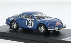 Alpine Renault A110, Rallye Monte Carlo, 1972, #167, V.C.Marques/C.Melville, 1:43, Trofeu