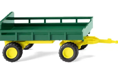 Anhänger Landwirtschaftlicher Anhänger, grün, 1951, 1:87, Wiking
