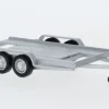 Anhänger Autotrailer, silber, 1:43, IXO