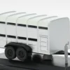Anhänger Livestock Trailer, grau, 1:76, Oxford