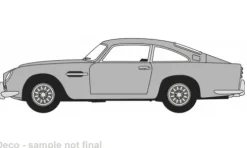 Aston Martin DB5, silber, 1:76, Oxford