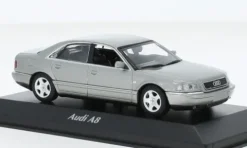 Audi A8, silber, 1999, 1:43, Maxichamps