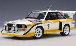 Audi Quattro S1, Rallye Monte Carlo, 1986, HB Audi Team, #6, H.Mikkola/A.Hertz, 1:18, AUTOart