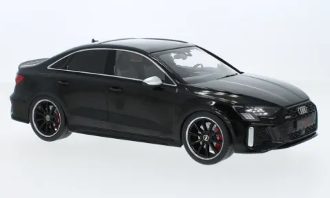 Audi RS3 Limousine, schwarz, 2022, 1:18, MCG
