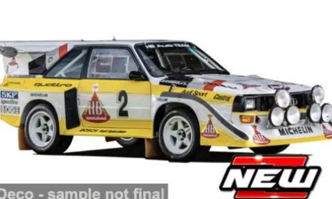 Audi Sport quattro S1 E2, 1985, #2, 1:43, Bburago