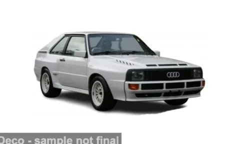 Audi Sport quattro, weiss, 1985, 1:24, Bburago