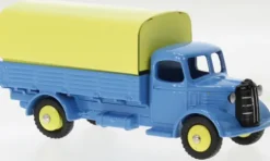 Austin Covered Wagon, blau/hellgelb, Dinky Toys / Atlas