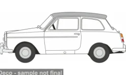 Austin A40 MkII, weiss/hellgrau, 1:76, Oxford