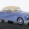 Austin Atlantic Coupe, blau/hellbeige, 1:76, Oxford