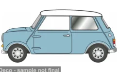 Austin Mini, hellblau/weiss, 1:76, Oxford