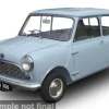 Austin Seven Super de Luxe, hellblau, 1960, 1:12, Sun Star