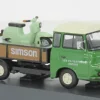 Barkas B1000, dunkelgrün/braun, 1:43, Schuco