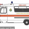 Bedford CF Hanlon, weiss, Ambulance London Ambulance Service (OFAH), 1:76, Oxford