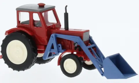 Belarus MTS-50, rot/blau, 1961, 1:87, Busch