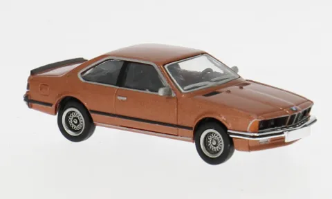 BMW 635 CSi, orange, 1977, 1:87, Brekina