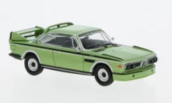 BMW 3.0 CSL, hellgrün, 1973, 1:87, Minichamps