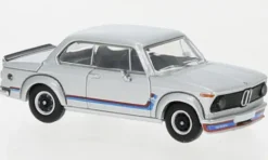 BMW 2002 turbo, silber/Dekor, 1973, 1:87, PCX87