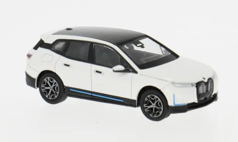 BMW iX M60, weiss, 2022, 1:87, Minichamps