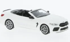 BMW M8 Competiton Cabriolet (G14), weiss, 2019, 1:87, Minichamps