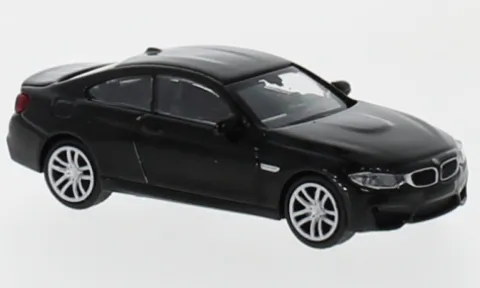 BMW M4, schwarz, 2015, 1:87, Minichamps