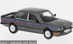BMW M535i (E12), dunkelgrau/Dekor, 1980, 1:87, PCX87