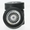 BMW Alpina Reifen- und Felgenset: M625 CSi, schwarz, 1:12, KK Scale