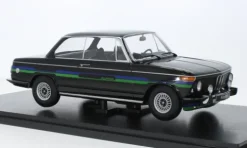 BMW 2002 Alpina, schwarz/Dekor, 1974, 1:18, KK Scale