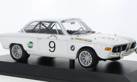 BMW 2800 CS, 24h Spa, 1971, Castrol BMW, #9, D.Moorkens/J-L.Haxhe, 1:18, Minichamps