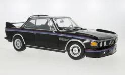 BMW 3.0 CSL (E9), schwarz/Dekor, 1973, 1:12, KK Scale