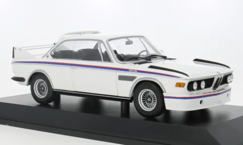 BMW 3.0 CSL, weiss, 1973, 1:18, Minichamps