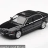 BMW 750iL (E38), schwarz, 1999, 1:64, Mini GT