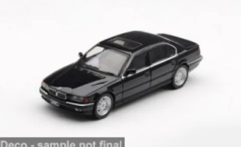 BMW 750iL (E38), schwarz, 1999, 1:64, Mini GT