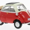 BMW Isetta 250, rot/beige, 1:43, Cararama