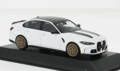 BMW M3 CS, weiss/schwarz, 2023, 1:43, Minichamps