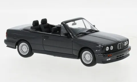 BMW M3 (E30) Cabriolet, schwarz, 1988, 1:43, Maxichamps