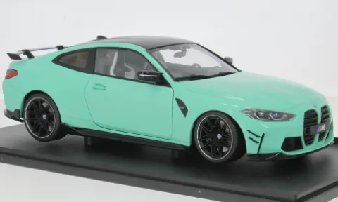 BMW M4, türkis, 1:18, Solido
