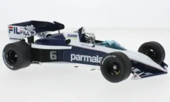Brabham BT52, Formel 1, GP Südafrika, 1983, Parmalat, #6, R.Patrese, 1:18, MCG