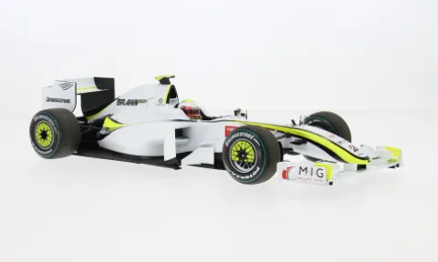 Brawn GP BGP 001, Formel 1, GP Europa, 2009, #23, R.Barrichello, 1:18, Minichamps