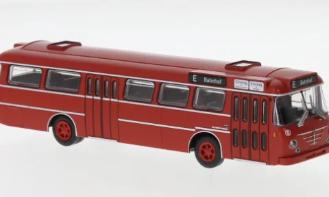 Büssing Senator 12 D, 1962, Stadtwerke Konstanz, 1:87, Brekina