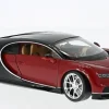 Bugatti Chiron, dunkelrot/schwarz, 2016, 1:24, Welly
