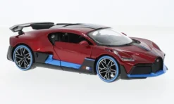 Bugatti Divo, rot/hellblau, 2024, 1:24, Maisto