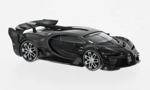 Bugatti Vision Gran Turimo, schwarz, 2015, 1:64, Mini GT