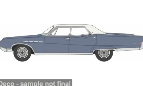 Buick Electra 225, hellblau, 1968, 1:87, Oxford