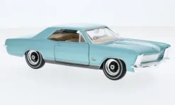 Buick Riviera, helltürkis, 1965, 1:24, Maisto